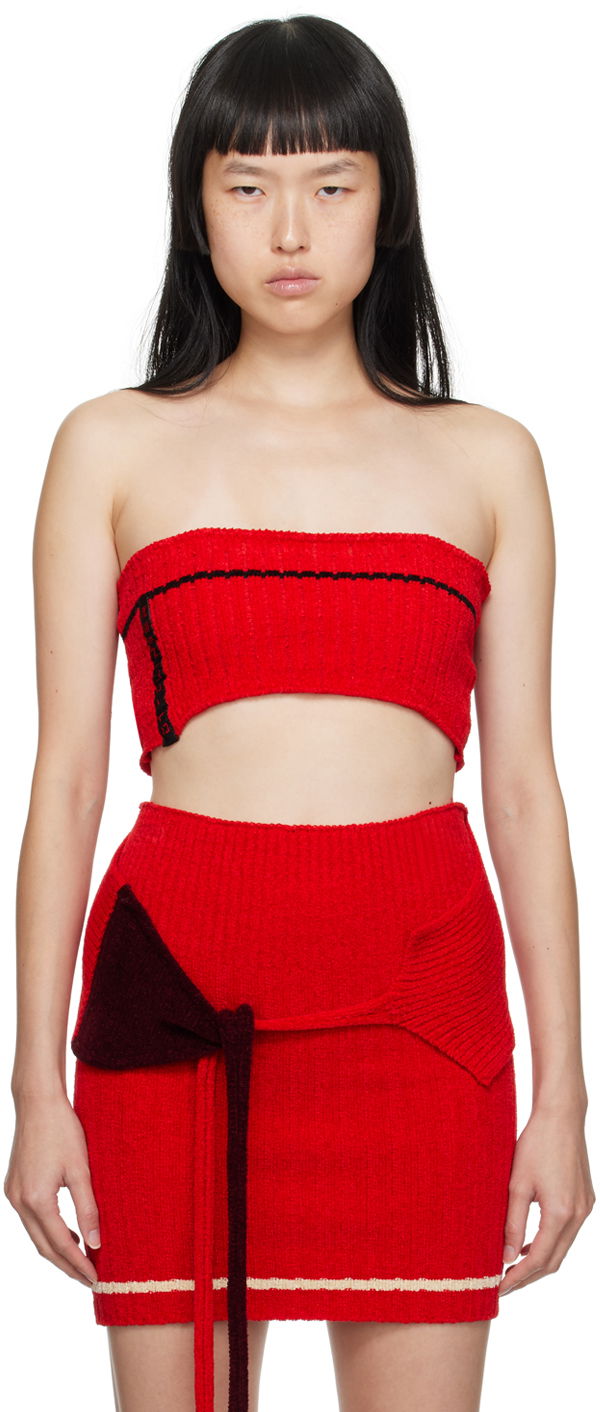 Спідниця Ottolinger Ottolinger Patch Tube Top Червоний | 708101