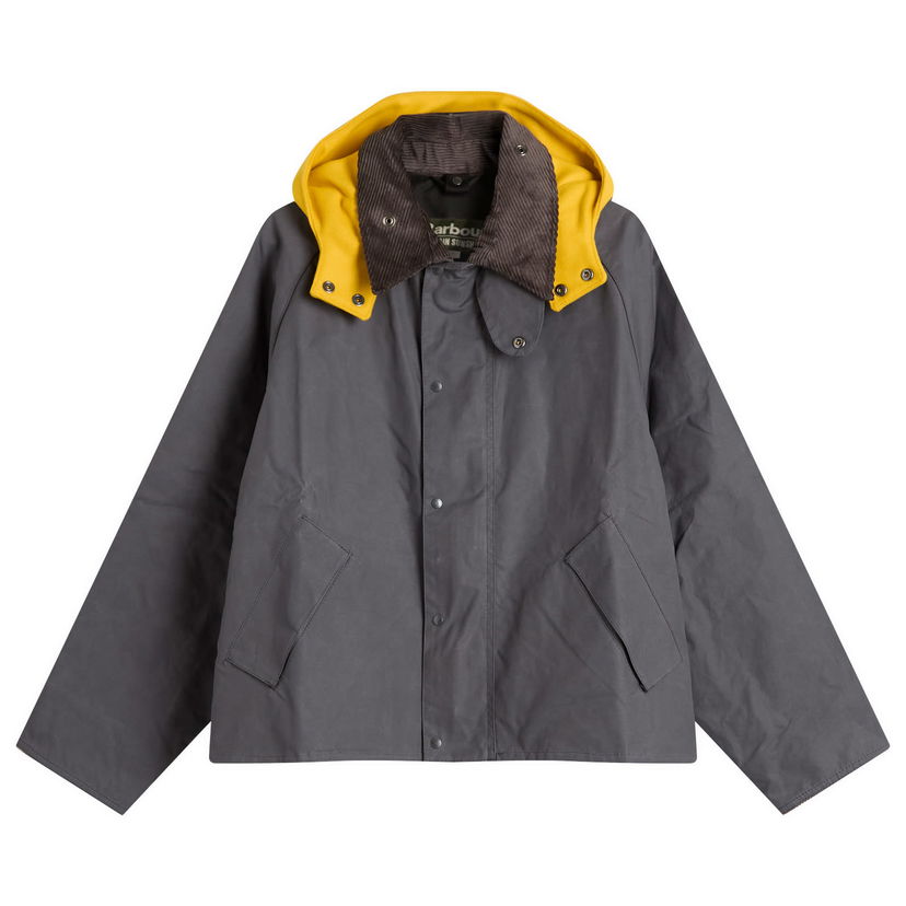 Куртка Barbour Kaptain Sunshine Short Cruiser Jacket Сірий | MCA1070GY71