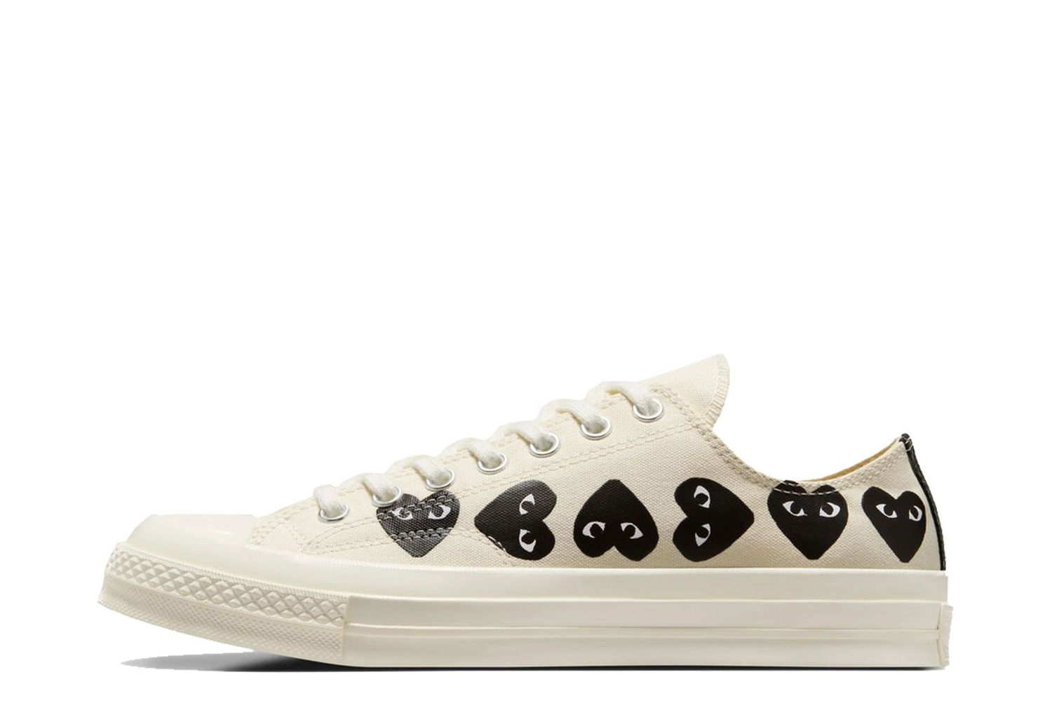 Кросівки та взуття Converse Comme des Garçons PLAY x Chuck 70 Low білий | A08150C, 1
