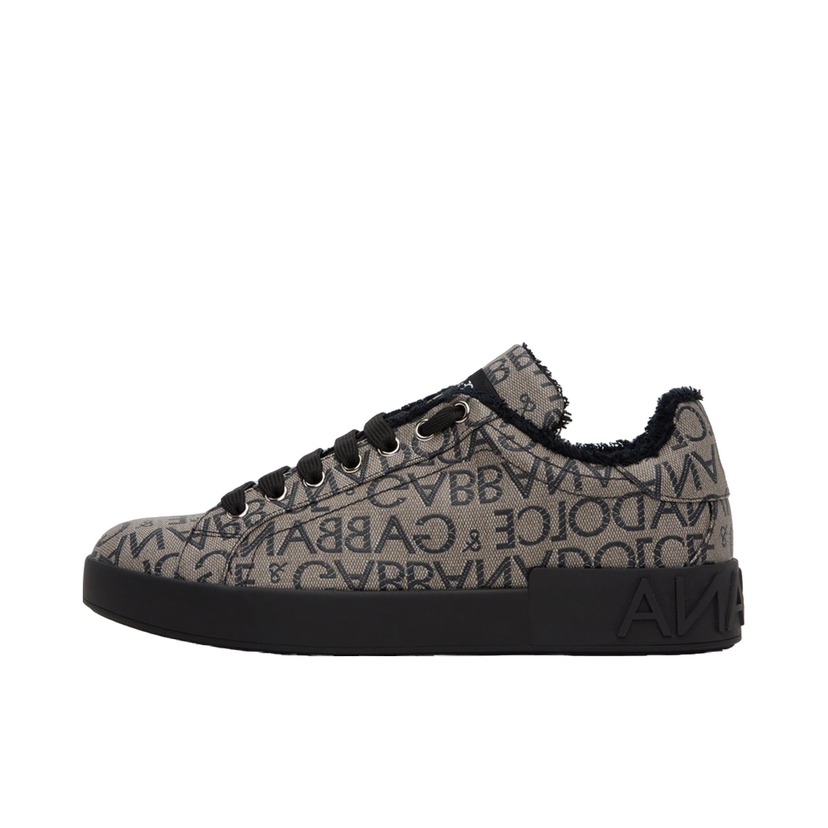 Кросівки та взуття Dolce & Gabbana Brown Portofino Sneakers Коричневий | CS1772AJ699