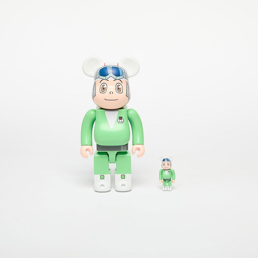 Колекційний Medicom Toy BE@RBRICK Bon 100% & 400% Figurine Set Зелений | 4530956616100