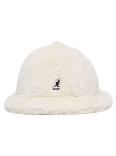 Капелюх Kangol Faux Fur Bucket Hat білий | K4190ST.CR102
