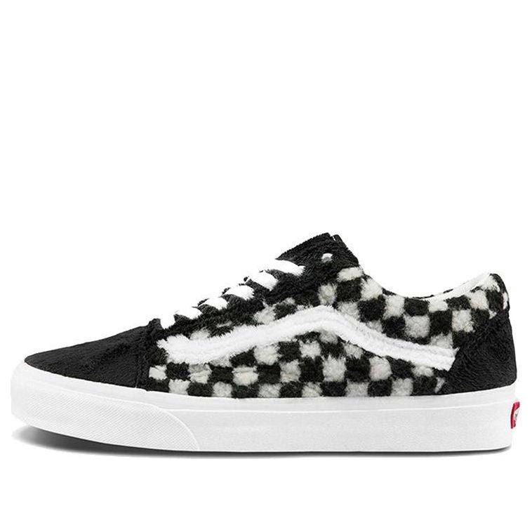 Кросівки та взуття Vans Old Skool Sherpa Checkerboard чорний | VN0A5KRF95A