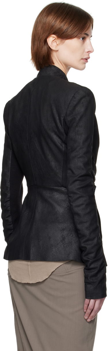 Куртка Rick Owens Rick Owens Hollywood LS Strutter Leather Jacket чорний | RP01E7700 LBA, 2