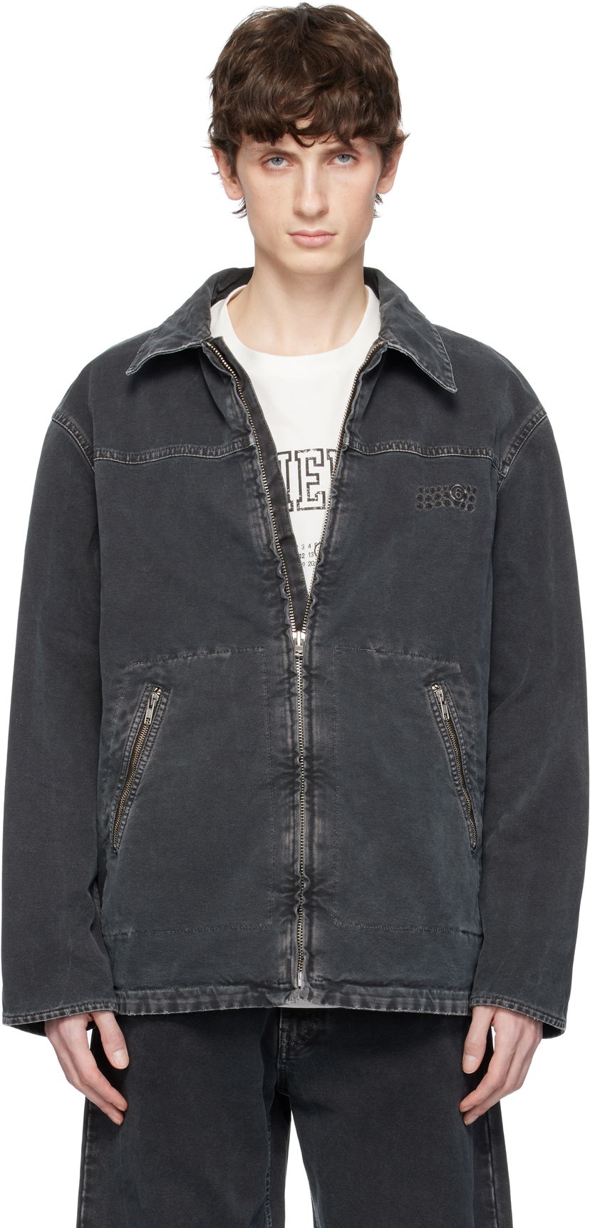 Куртка Maison Margiela MM6 Maison Margiela Sports Jacket чорний | SH0AM0041 M35249