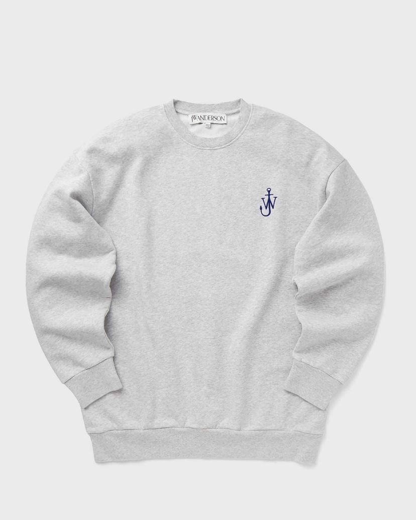 Світшоти JW Anderson ANCHOR EMBROIDERY BACK PRINT SWEATSHIRT Сірий | JW0209-PG1386-905