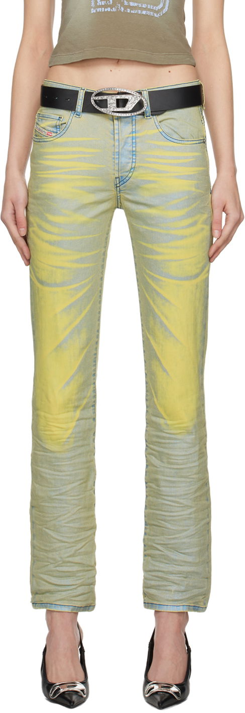 Джинси Diesel 1989 D-Mine Jeans Зелений | A13138 068KL