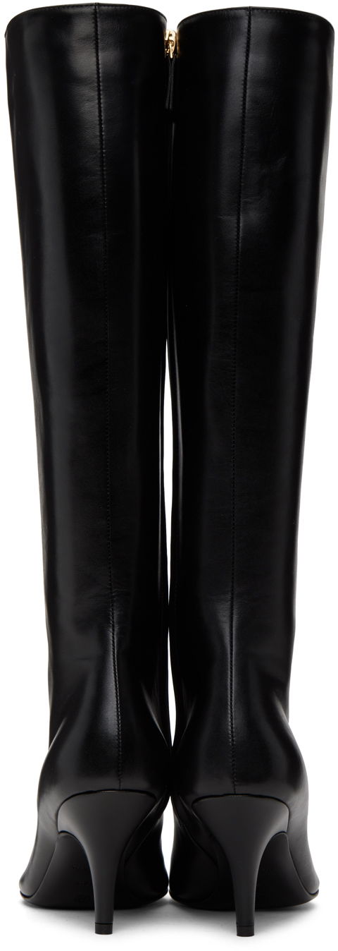 Догляд за взуттям The Row The Row Sling Tall Kitten Heel Boots чорний | F1411-L68, 1