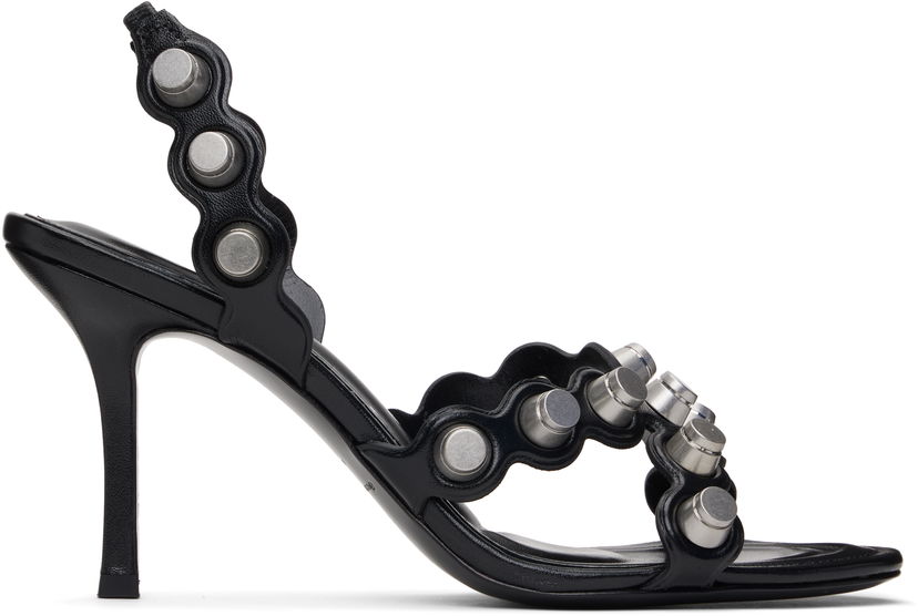 Аксесуари Alexander Wang Alexander Wang Riot 85 Heeled Sandals чорний | 30125S018