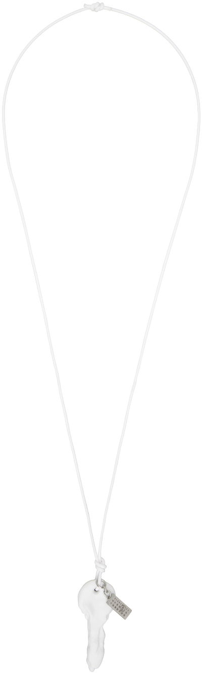 Кольє Maison Margiela Waxed Key Necklace Металік | SM7UU0069 P7066