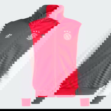 Куртка adidas Performance Ajax Amsterdam Essentials Trefoil Jacket Червоний | IL6044, 3