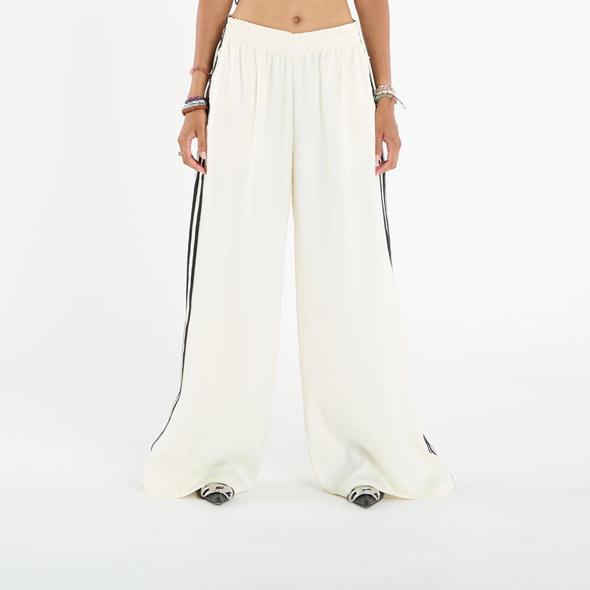 Штани adidas Originals Adicolor Satin Wide Leg Track Pants білий | KD2542