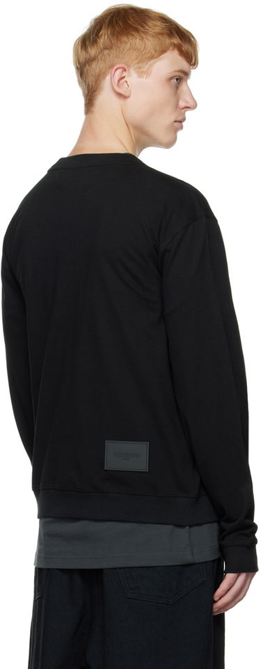 Світшоти We11done Thunder Graphic Sweatshirt чорний | WD-TS3-22-808-U-BK, 2