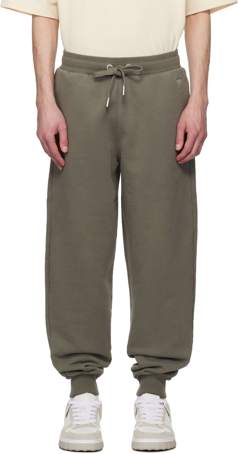 Спортивні штани AMI AMI Paris Ami de Coeur Sweatpants Зелений | UTR240.747
