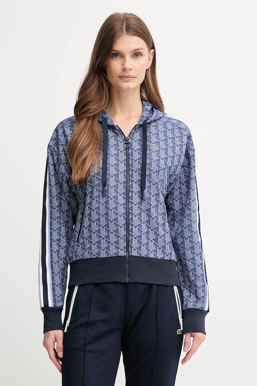 Світшоти Lacoste Lacoste Hooded Track Jacket Синій | SF7606