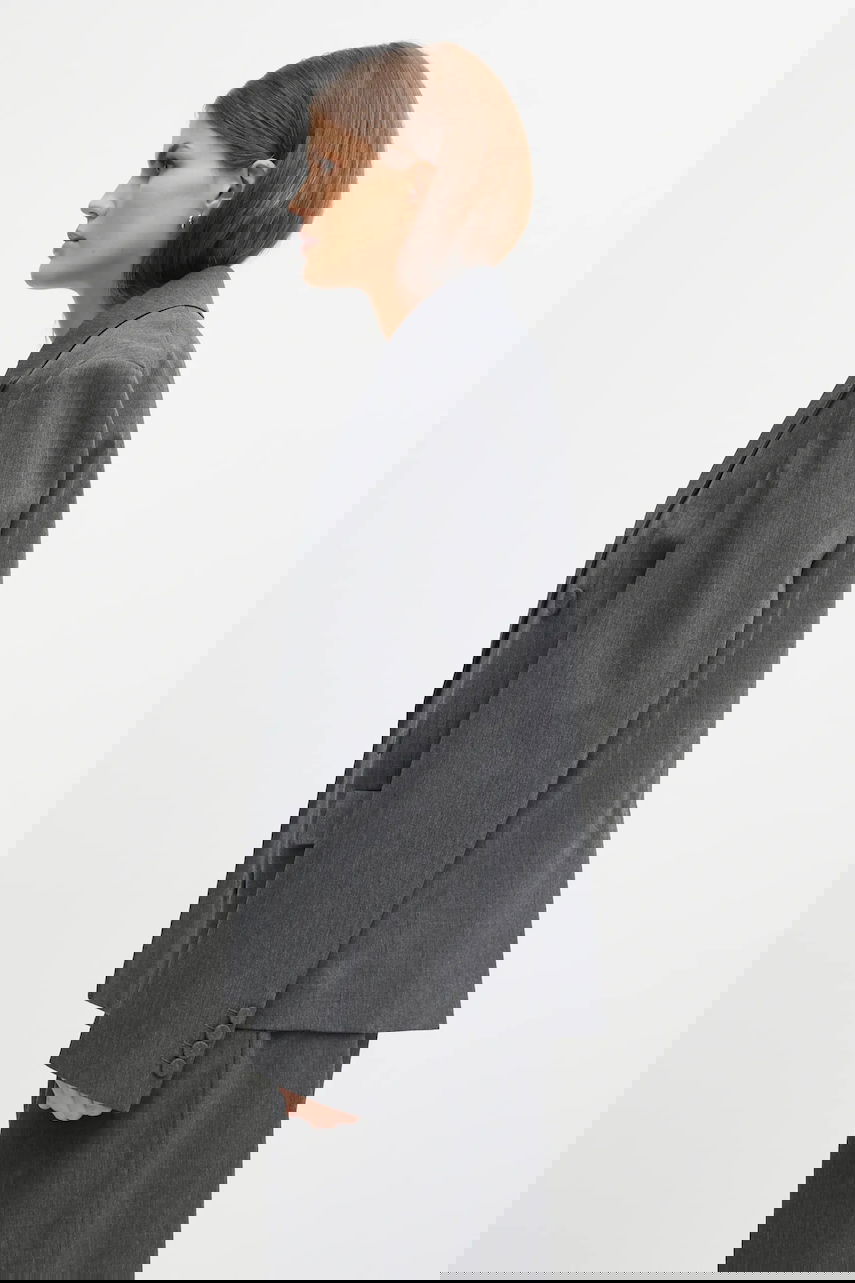 Куртка JW Anderson JW Anderson Double Breasted Tailored Blazer Сірий | JK0401.PG1821, 1
