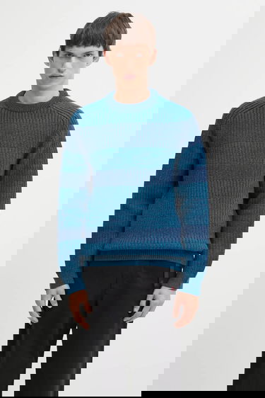 Cветр Barbour Barbour x Paul Smith Saddle Striped Wool Crewneck Sweater Різнокольоровий | MKN1696BU91, 0