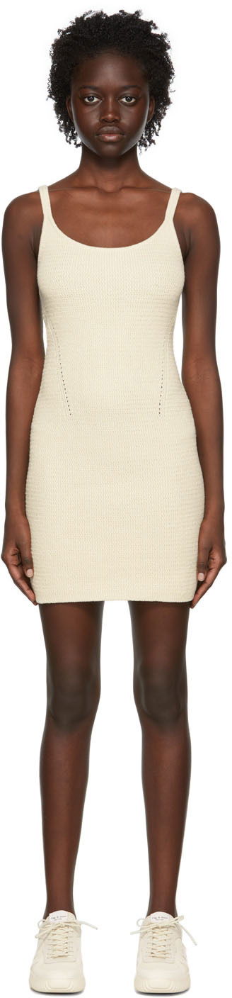 плаття rag & bone Rag & Bone Organic Cotton Mini Dress білий | WAS22S008FG08