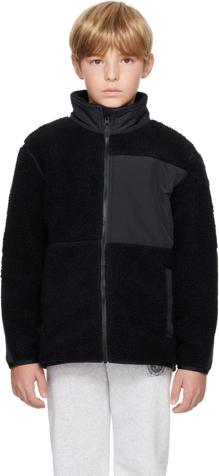 Куртка Canada Goose Kids' Simcoe Zip-Up Fleece Sweater чорний | 7083Y