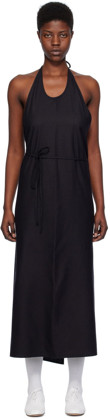 плаття Baserange Baserange Apron Maxi Dress чорний | DRAP-RS-000