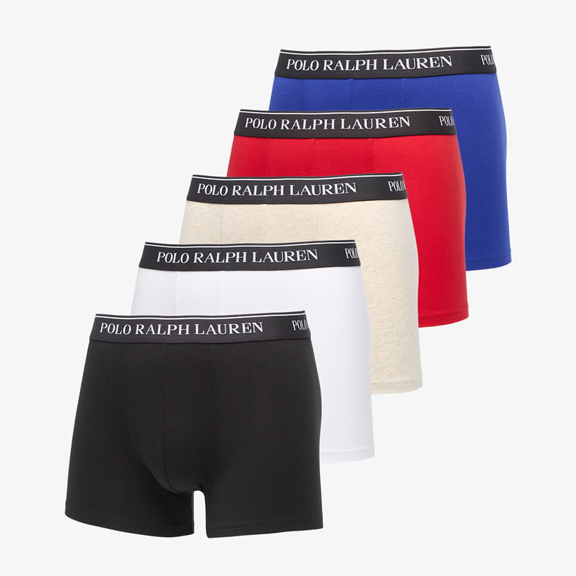 Боксери Polo by Ralph Lauren Polo Ralph Lauren Classic Trunks (5-Pack) Різнокольоровий | 714864292022