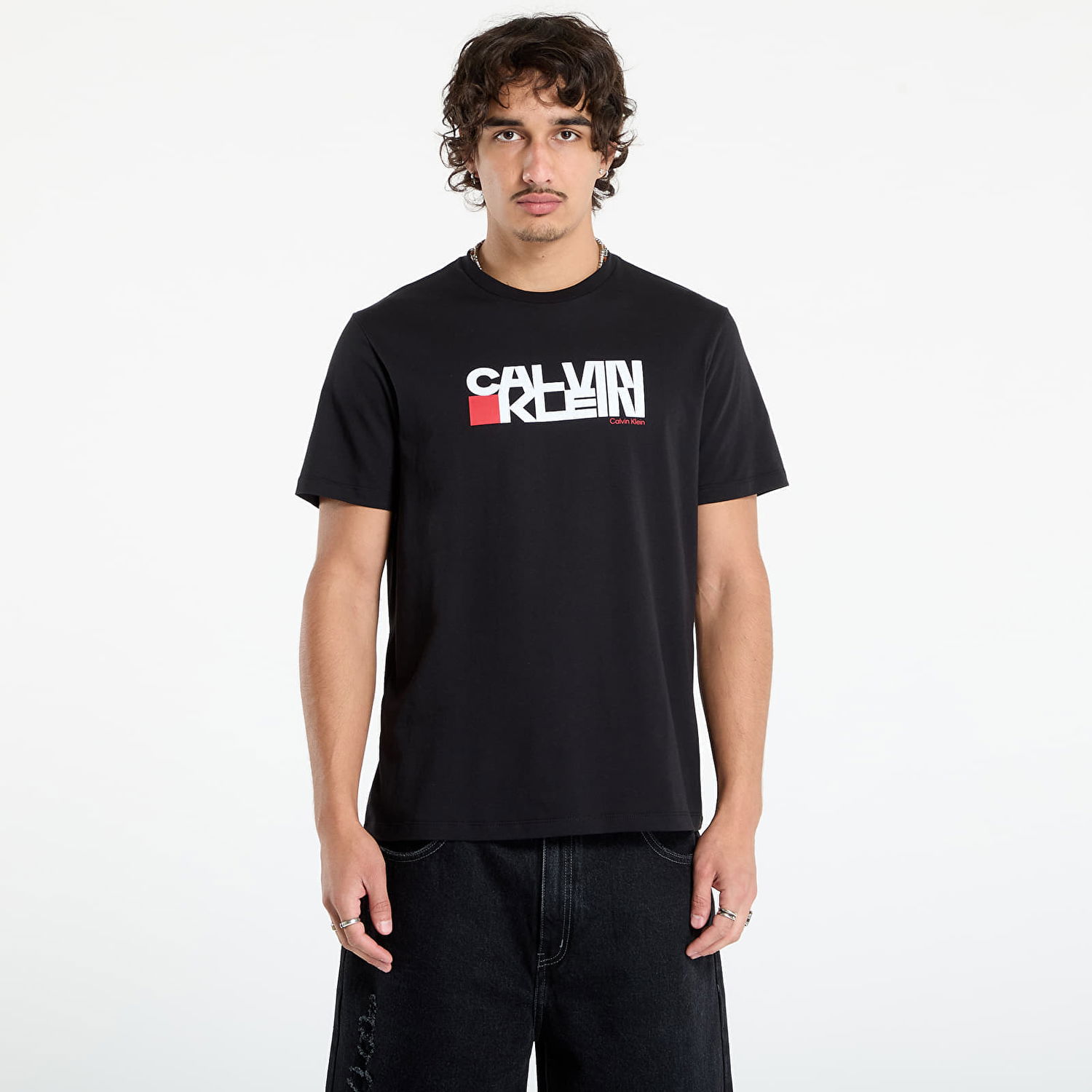 Футболка CALVIN KLEIN Calvin Klein Jeans Redbox Graphic Tee чорний | LV04RD814G UB1, 0