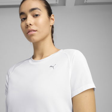 Футболка Puma Run Graphic Mesh Tee білий | 526659_02, 4
