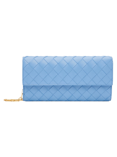 Гаманець Bottega Veneta Chain Wallet Синій | 741892 VCPP3