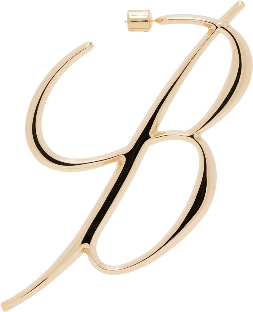 Сережки Blumarine Monogram Single Earring Металік | A422W298A