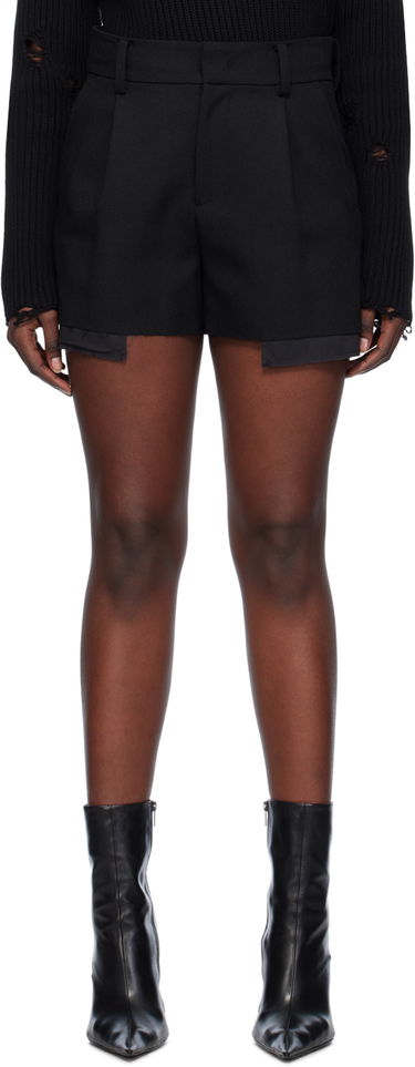 Шорти We11done We11done Layered Shorts чорний | WD-PT0-24-201-M-BK, 0
