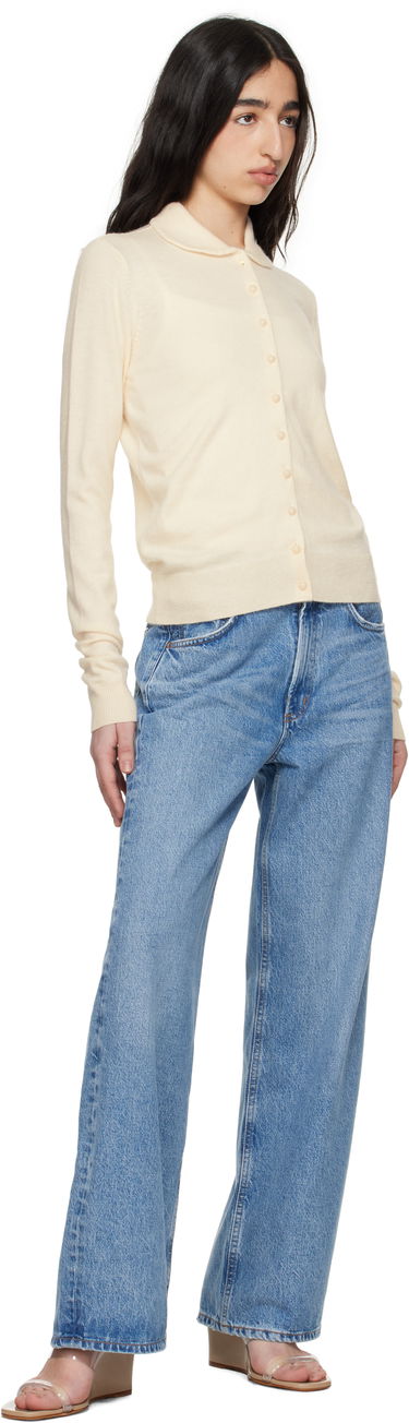 Cветр GUIZIO Guizio Delphine Knit Cardigan бежевий | S25119S020, 3