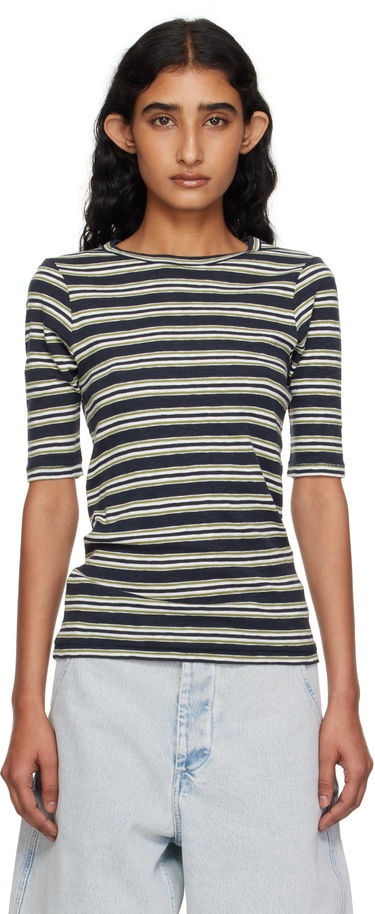 Футболка YMC YMC Striped Tee темно-синій | Q6YMK, 0
