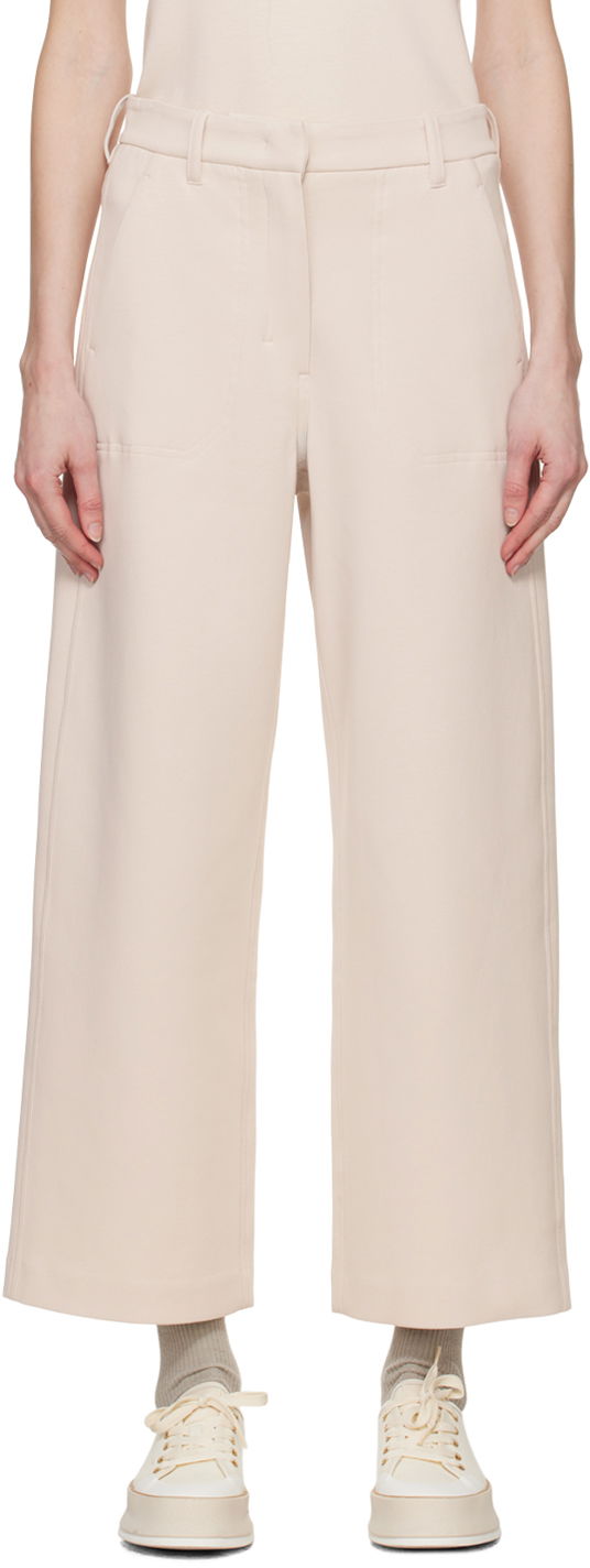 Штани Max Mara Max Mara Cupola Wide-Leg Trousers Рожевий | 2419781013600