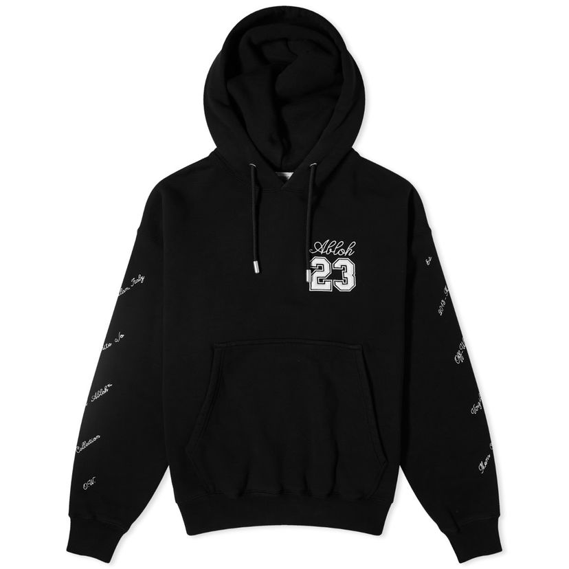 Світшоти Off-White 23 Abloh Popover Hoody чорний | OMBB085S24FLE0111001