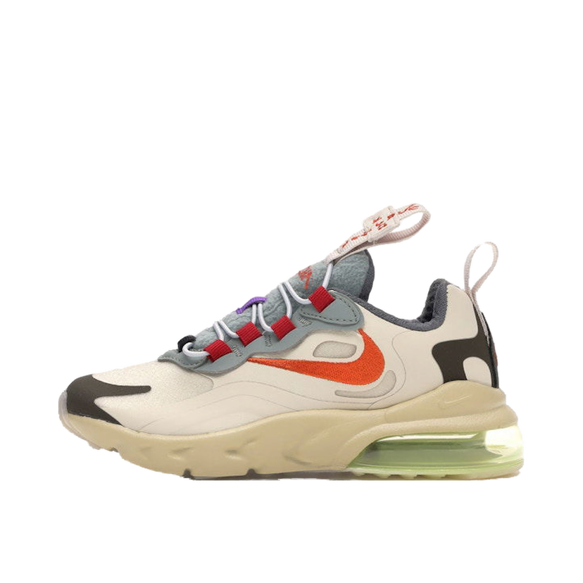 Кросівки та взуття Nike Air Max 270 React Travis Scott Cactus Trails бежевий | CV2414-200