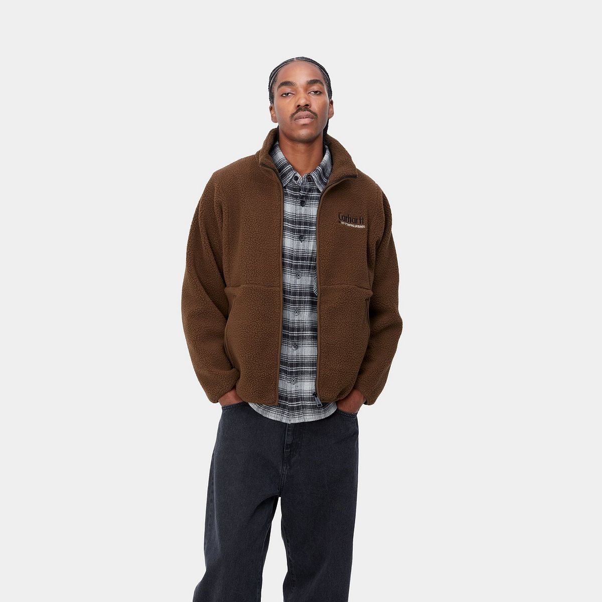 Куртка Carhartt WIP Draper Liner Коричневий | I032245_1CN_XX, 0