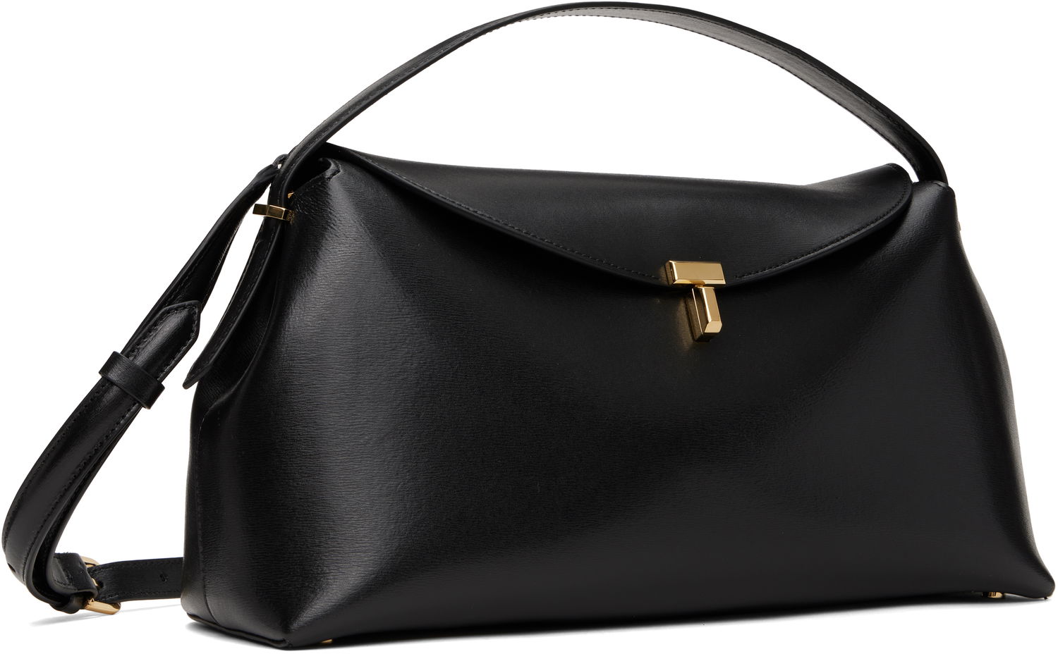 Сумочка TOTEME TOTEME T-Lock Top Handle Bag чорний | 234-WLGBG417-LE0025, 1