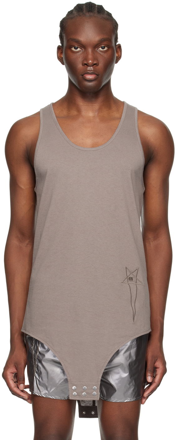 Безрукавка Rick Owens Edition Basketball Tank Top Сірий | CM01D9233 CHJER