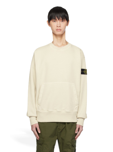 Світшоти Stone Island Garment-Dyed Sweatshirt "Off-White" бежевий | 791567555