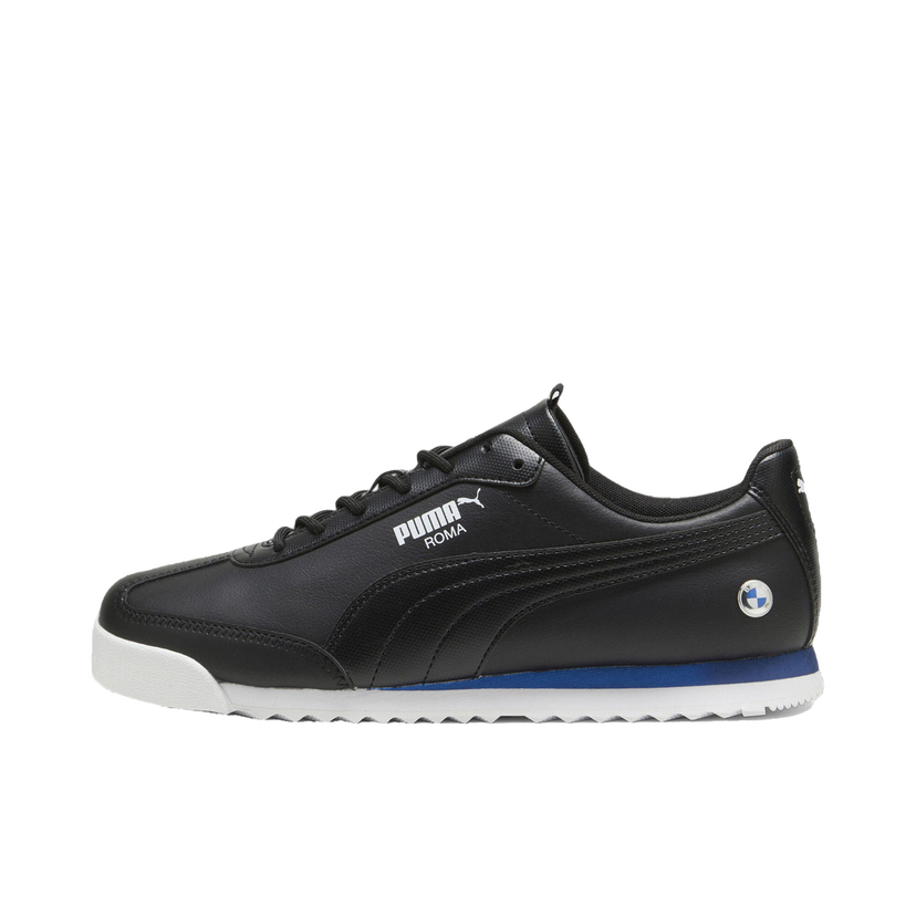 Кросівки та взуття Puma Roma Via BMW Motorsport Black Cool Cobalt чорний | 308033-01
