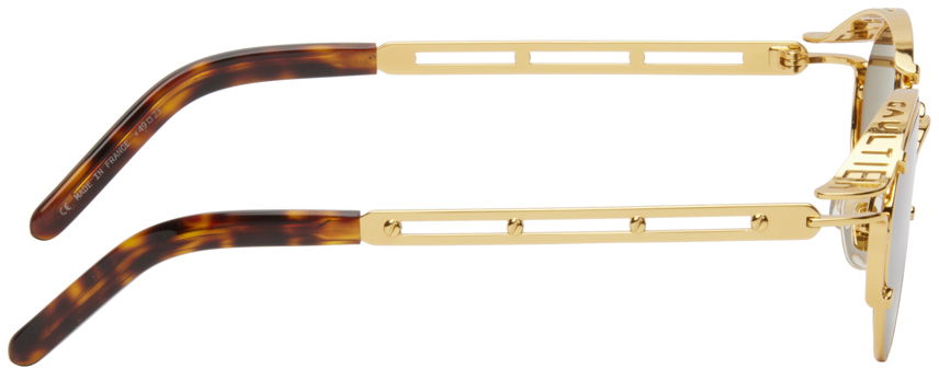 Сонцезахисні окуляри Jean Paul Gaultier Gaultier Round 56-5102 Sunglasses Коричневий | 24/30-U-LU009-X056-92, 1