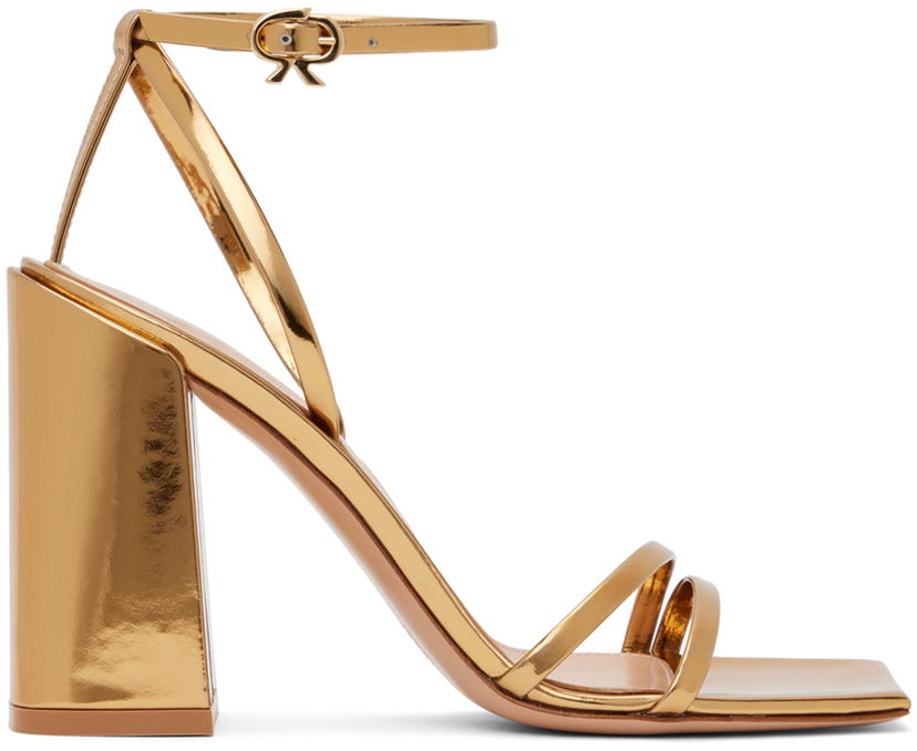 Аксесуари Gianvito Rossi Gianvito Rossi Heeled Sandals Металік | G32336.95RIC.MET