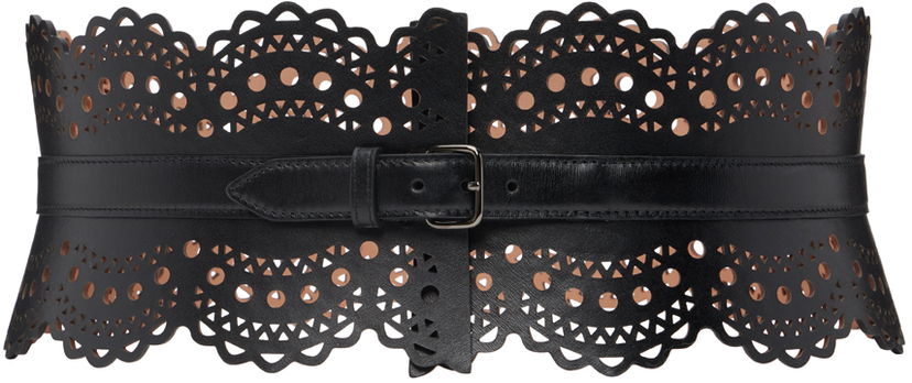 Ремені Alaïa ALAÏA Openwork Bustier Belt чорний | AA1C082GC0A29