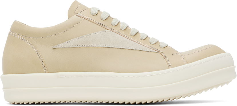 Кросівки та взуття Rick Owens Rick Owens Hollywood Vintage Sneaks бежевий | RR01E5897 LCHLVS