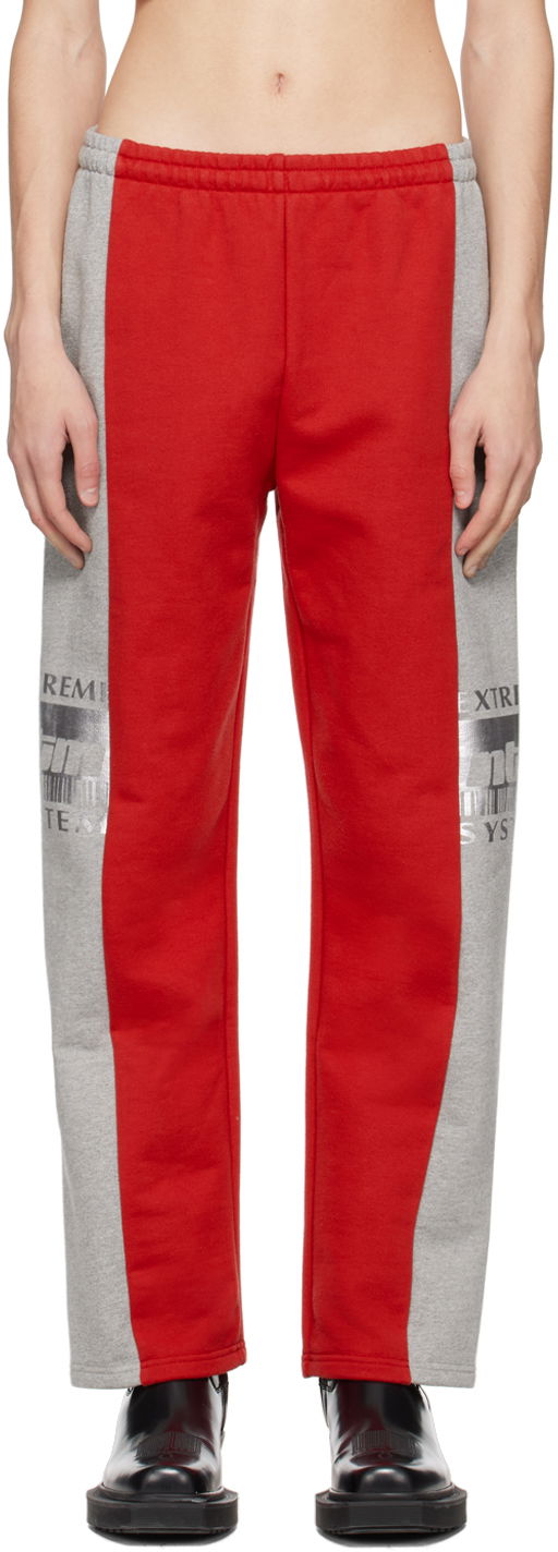 Спортивні штани VETEMENTS VTMNTS 'Extreme System' Lounge Pants Червоний | VL16SP140R