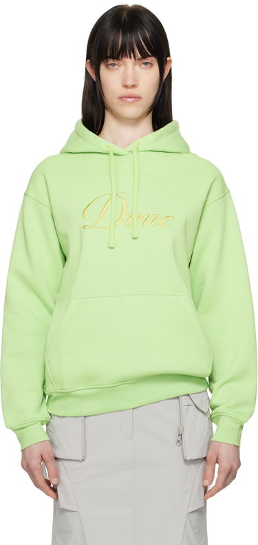 Світшоти Dime Dime Cursive Logo Hoodie Зелений | DIMESP2544SAG, 0