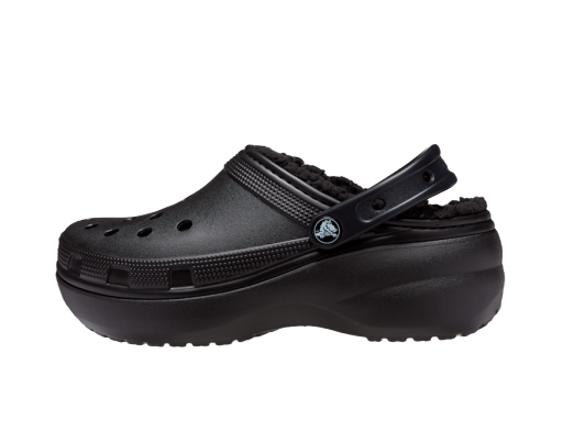 Кросівки та взуття Crocs Classic Platform Lined Clogs W чорний | 207938-001