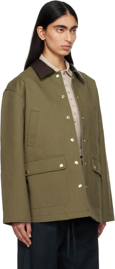 Куртка rag & bone Rag & Bone Cassidy Cotton Jacket Зелений | WAW24F20167516, 1