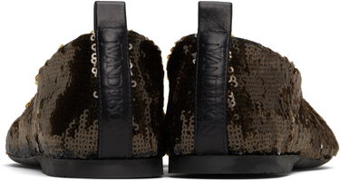 Одяг JW Anderson JW Anderson All-Over Sequin Ballerina Flats Коричневий | BL0034-FA0424, 1