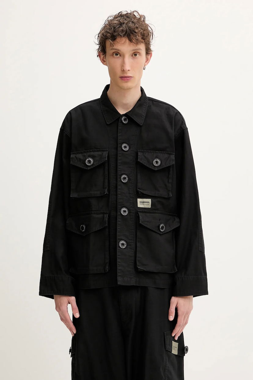 Сорочка Neighborhood NEIGHBORHOOD Bdu Ls Shirt Regular Fit чорний | 251SPNH.SHM04